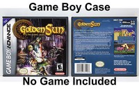 Golden Sun 2: The Lost Age - Game Boy Advance Gba Custom Case No Game Golden Sun 2: The Lost Age - Game Boy Advance Gba Custom Case No Game