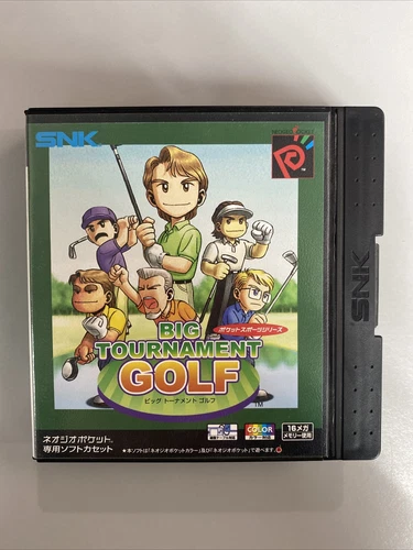 SNK NeoGeo Pocket Color Cartridge Big Tournament Golf - Japanese Version