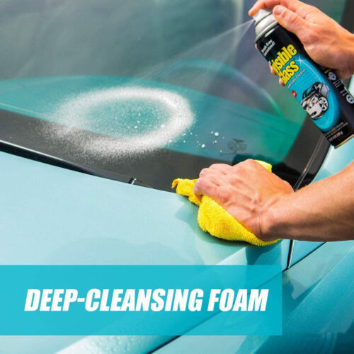 STONER INVISIBLE GLASS CLEANER AEROSOL -STREAK FREE GUARANTEED -FREE GLASS CLOTH - Picture 2 of 6