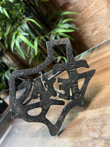 Texas Branding Iron 23" tall 5"x6" Design - 第 1/7 張圖片