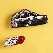 Initial D Takeshi Nakazato's Nissan Skyline GT-R Anime Enamel Pin Set