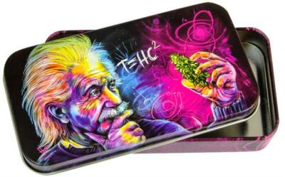 Aufbewahrungsdose ''Syndicase'' Einstein T=HC² NEU - Dose Metall Stash V Syndicate