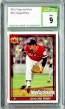 2016 Topps Archives Gaylord Perry CSG 9