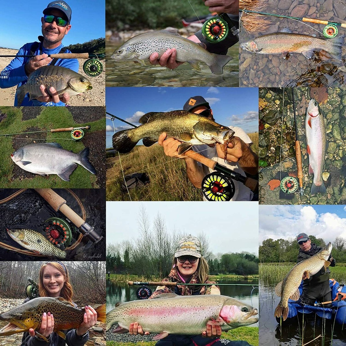 Maxcatch Premier Fly Fishing Rod Combo Kit 3/4/5/6/7/8 WT Fly Rod