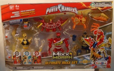 Power Rangers Dino Charge Mixx N Morph Ultimate Mixx Set TRU Exclusive Megazord