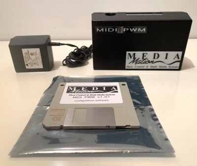 Midi to PWM Show Controller 8 Ch Pulse With Modulation Control 4 Motors Lights