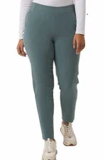 32 Degrees Cool® Ladies' Pull-On Comfort Pant Size L, Black, Green(Balsam) Brown
