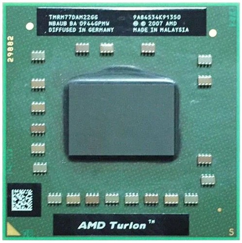 AMD Turion 64 X2 RM-77 Dual Core Processor 2.3 GHz, Socket S1, 35W CPU - Picture 4 of 5