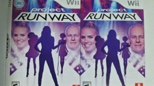 Project Runway Instruction Manual and Cover Art -- Nintendo Wii