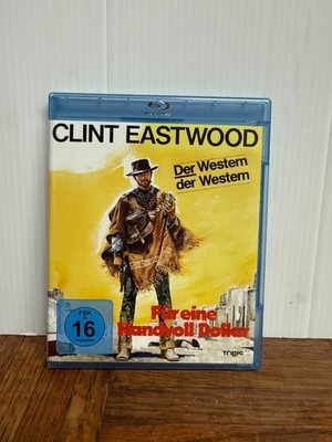 A Fistful of Dollars Blu Ray German Import Tobis Region Free Clint Eastwood