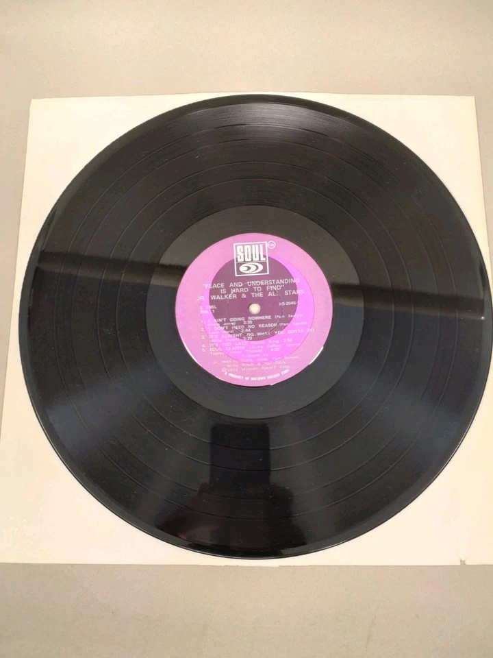 JR. WALKER & THE ALL STARS Peace And Understanding Is Hard To Find LP Motown R&B - Image 4 of 4
