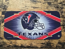 Houston Texans license plate