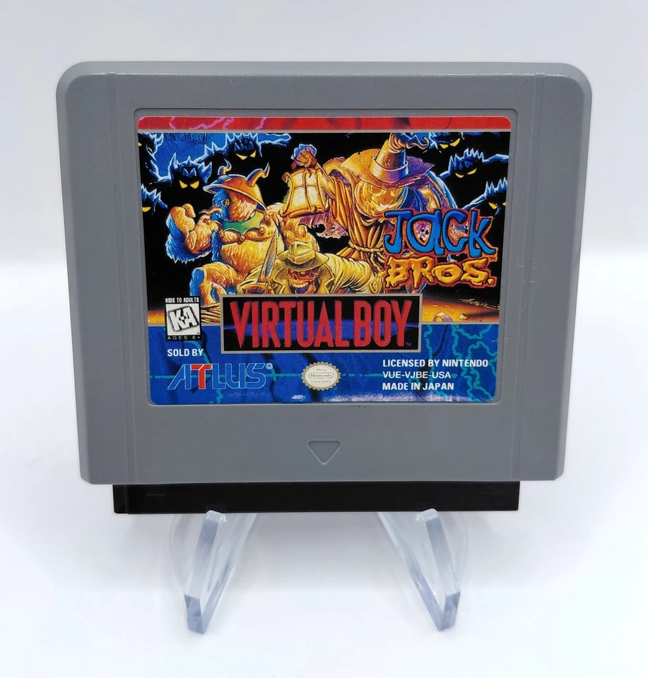 Jack Bros. (Nintendo Virtual Boy, 1995) AUTÉNTICO PROBADO  Foto 3 de 4