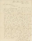 Charles M. Trask – Civil War Letter – Army Assistant Surgeon, 5th VT
