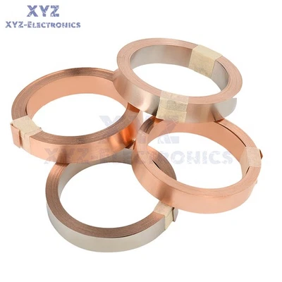 5M T2 Reinkupferband/Vernickelt Kupferband für DIY 18650 21700 Punktschweißen - Bild 1 von 4