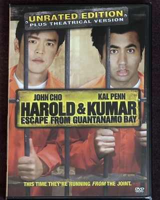 Harold & Kumar Escape from Guantanamo Bay (DVD, 2008) Unrated & Theatrical