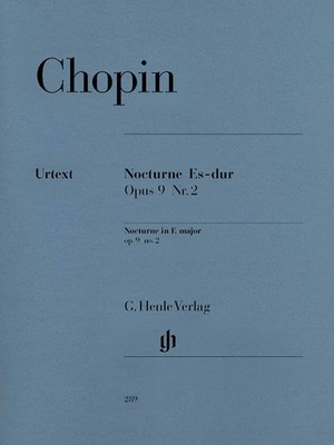 Chopin Nocturne E Flat Major Op 9 Piano Solo Henle Urtext Sheet Music Book