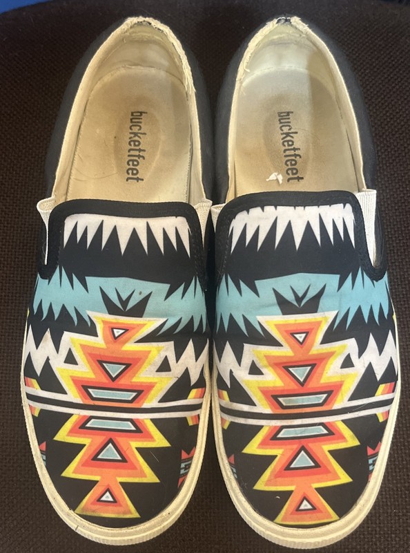 bucketfeet shoes Aztec Southwestern Slip Ons 8