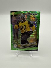 🟢2025 Panini Prizm Derrick Harmon Steelers Green Pulsar Rookie #368🟢