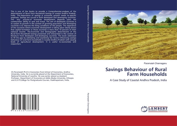 Paramaiah Channaganu | Savings Behaviour Of Rural Farm Households | Taschenbuch-image