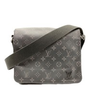Louis Vuitton District PM M45272 Coated Canvas Black Bag TFB11950
