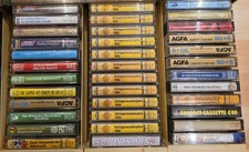 72 Retro-Musikkassetten die Volksmusik und Schlager abdecken
