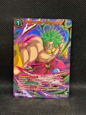 Broly Fearsome Destroyer BT29-022 Dragon Ball Super Rivals SPR