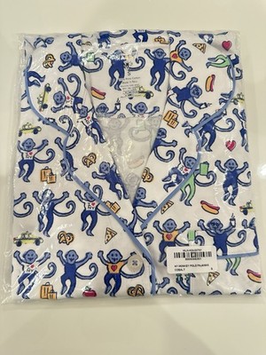 Roller Rabbit NY Monkey Pajama Set