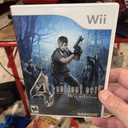 Resident Evil 4 Wii Edition (Nintendo Wii, 2007) Game Complete Tested Free Ship
