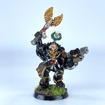Ultramarines Chaplain Cassius - Space Marines - Warhammer 40K GW Finecast X2246