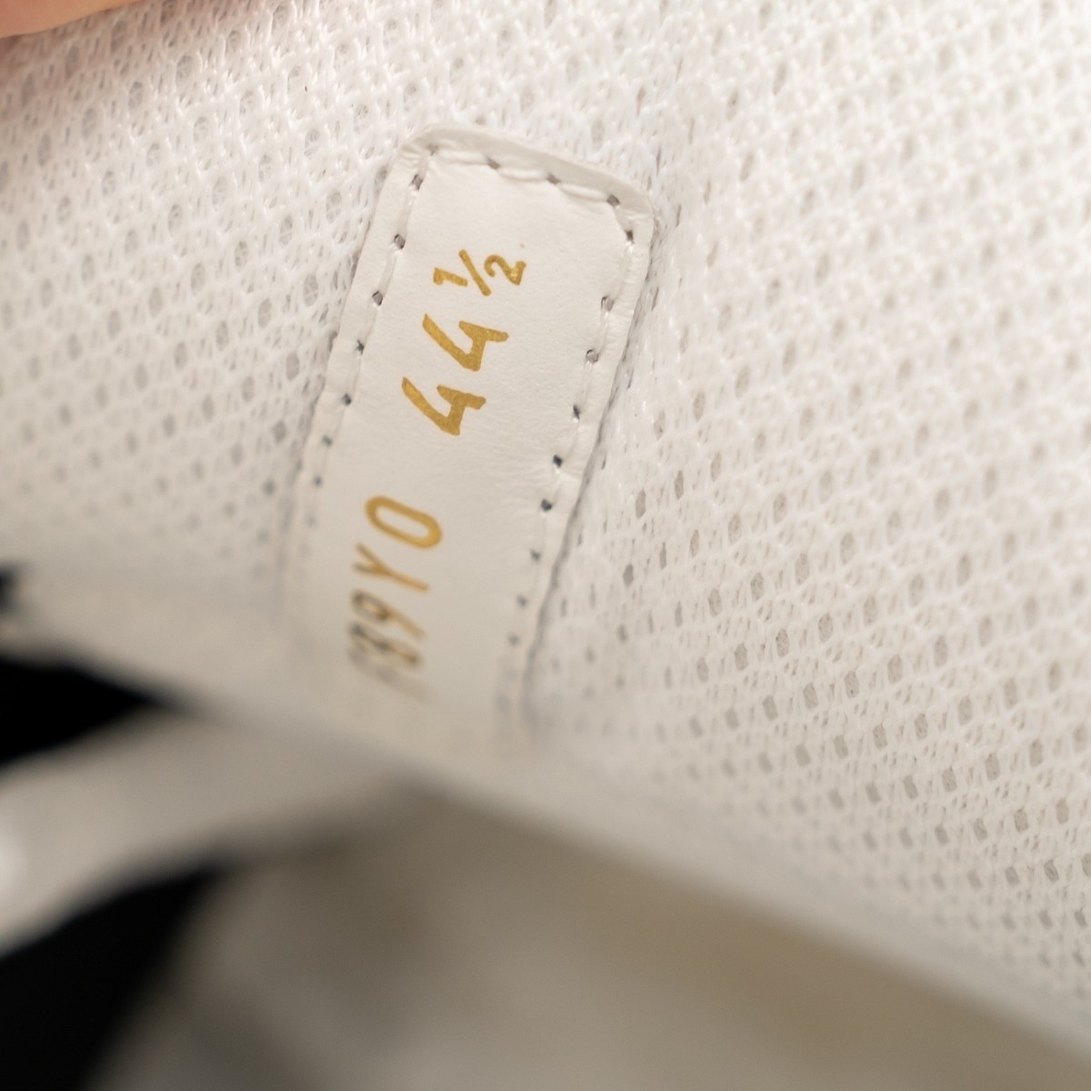 Size 11.5 - Valentino Open Skate Sneaker White Black for sale