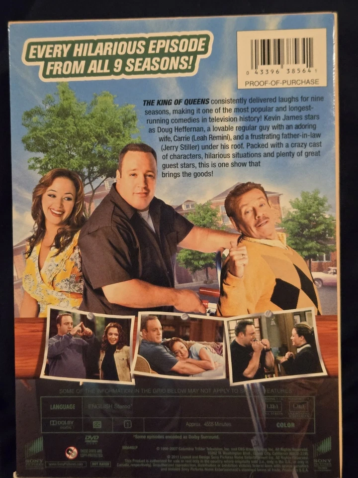 DVD box set king of queens. With slip cover. New open box never watched. - Image 2 of 4