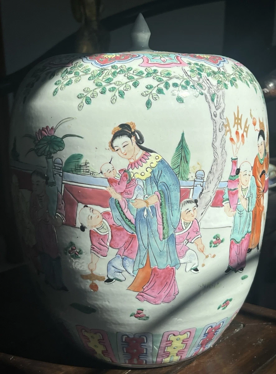 大清同治年製 黄地粉彩 竹彫刻 花入 花瓶 唐物 色絵粉彩 中国古玩 大清同治年製 黄地粉彩 竹彫刻 花入 花瓶 唐物 色絵粉彩 中国古玩
