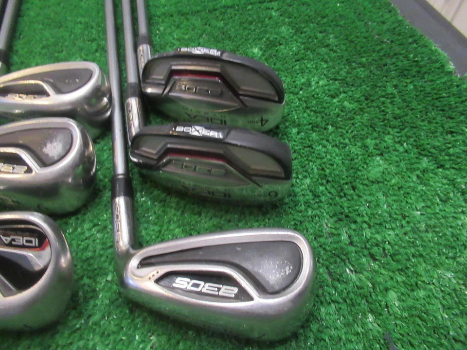 ADAMS IDEA A3OS HYBRID IRON SET 4H 6H 7-PW GOLF CLUBS A SENIOR GRAPHITE RH - Image 2 of 4