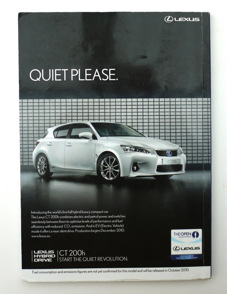 2010 OPEN CHAMPIONSHIP PROGRAMME SIGNED BY 46 PLAYERS (INCL 20 MAJOR CHAMPIONS) - Image 2 of 4