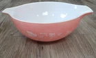 Pyrex Gooseberry Pink Cinderella Bowl 444 4 QT Vintage