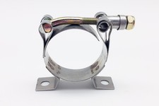 Autobahn88 Stainless Steel T-Bolt Clamp with Stand Cradle, for Hose OD=1.6-1....