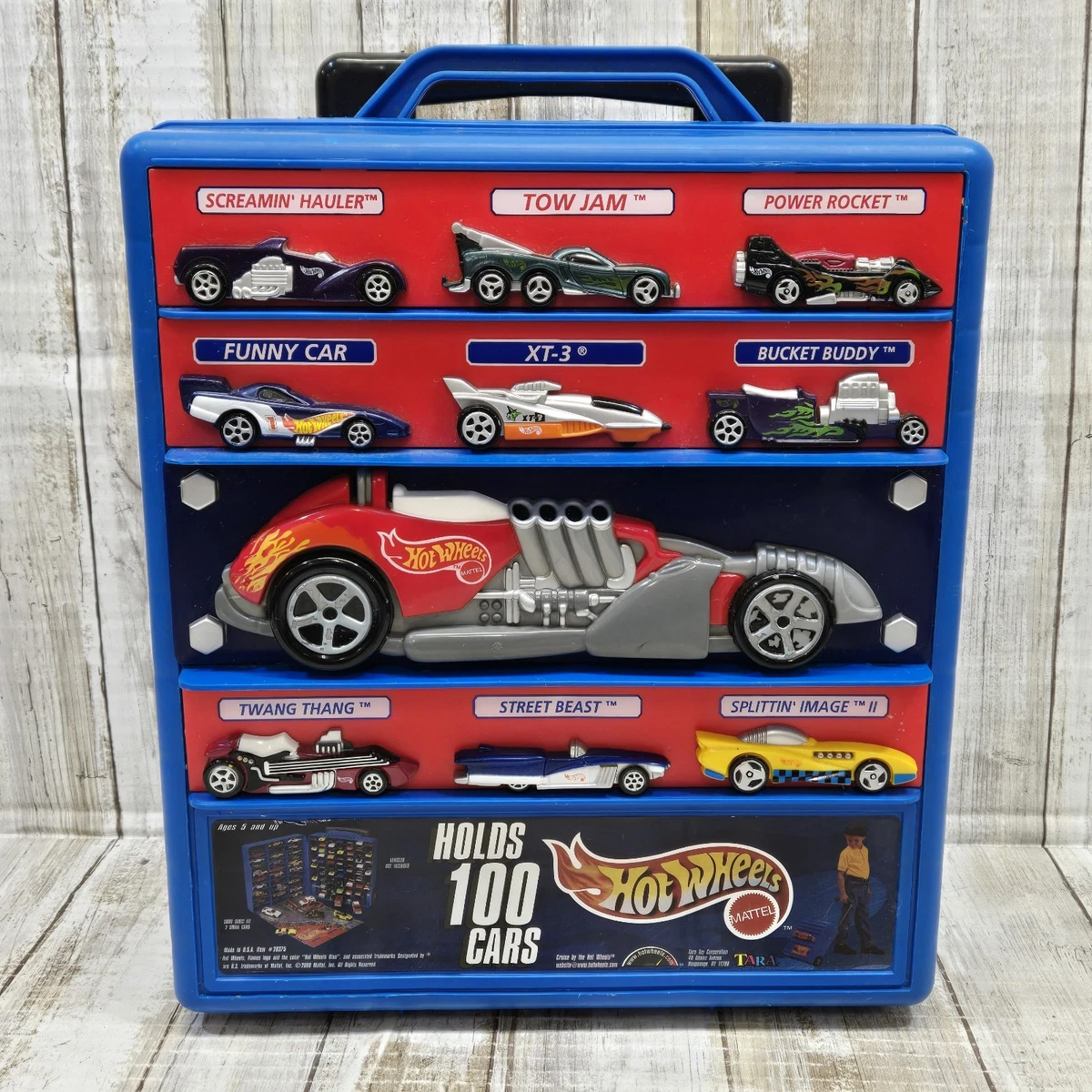 hot wheels 100 car carrying case products for sale | eBay