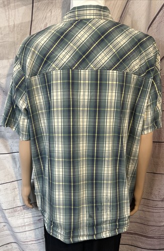 5.11 Tactical Men's 2XL Snap Shirt Hunter Atlas multicolor Plaid Short Sleeve - Picture 2 of 5