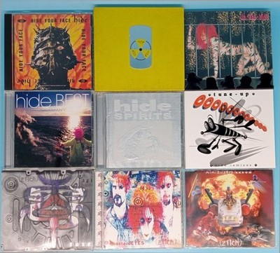 hide X JAPAN zilch 9 CD Album Set Hide Your Face Psyence Ja Zoo Tribute Spirits