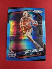 Jacy Sheldon 2025 Panini WNBA Prizm #113 Carolina Blue /125