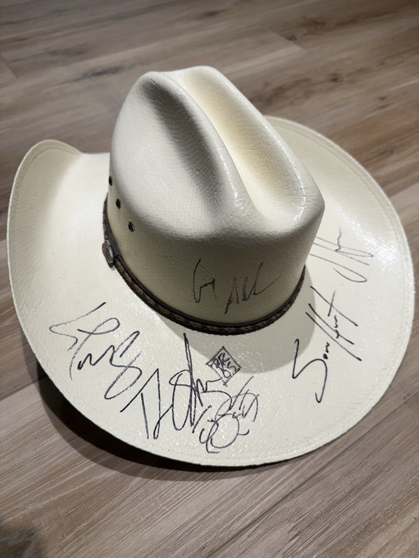 Signed Cowboy Hat - Autographed - Country Music 2014