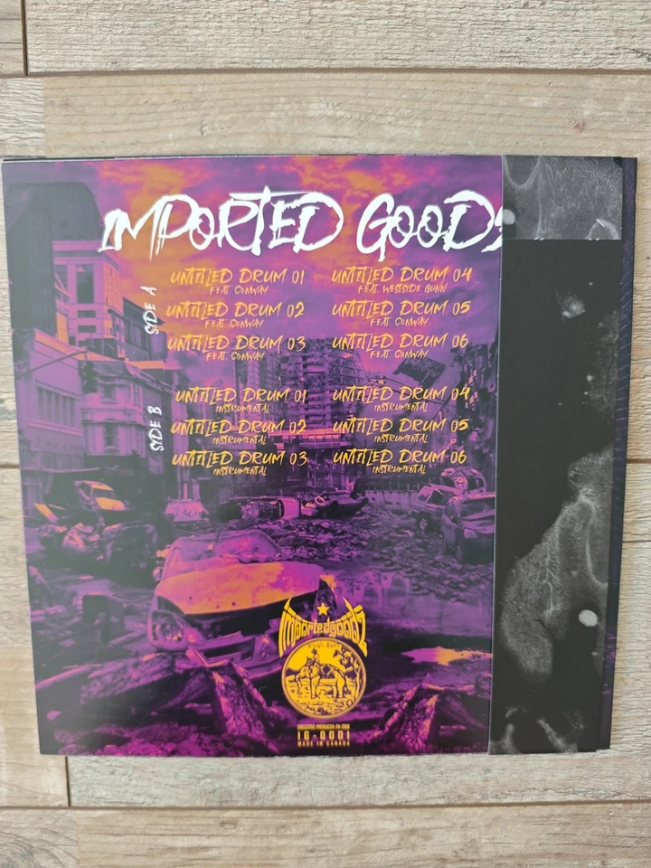 Conway - Untitled Drums Deluxe Edition Limited Numbered Vinyl LP Neu OBI - Bild 2 von 4