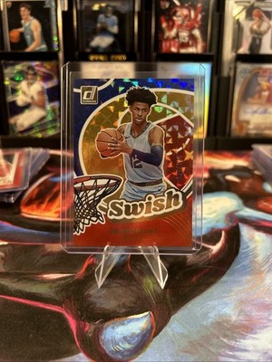 2025-26 Panini Donruss Ja Morant Swish Hyper /125 SP #12 Memphis Grizzlies