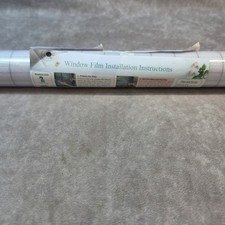 Frosted Privacy Window Film Static Cling Glass Cover Roll Textured Matte White