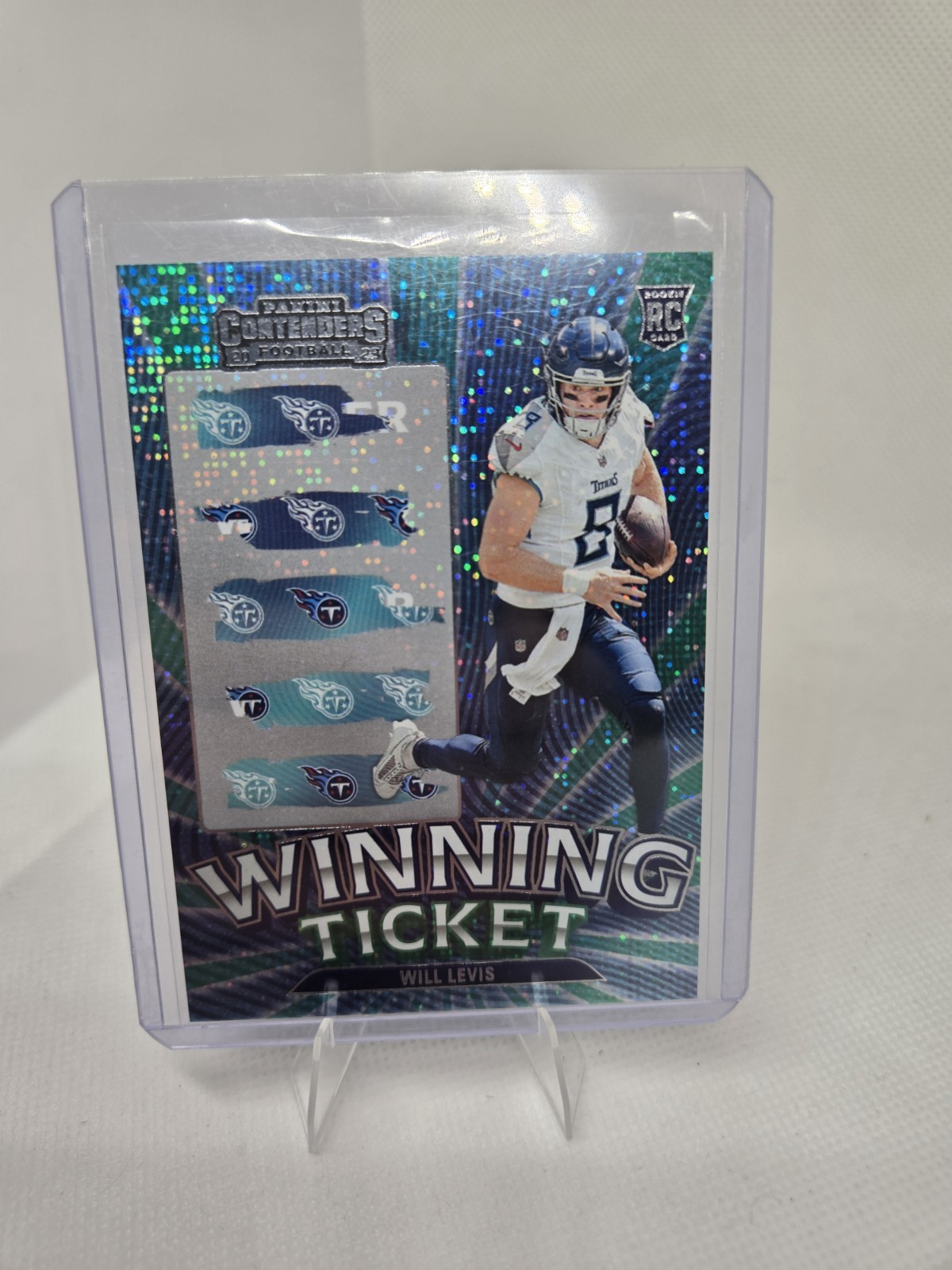 2023 Panini Contenders - Pulsar Winning Ticket Will Levis #20 (RC)