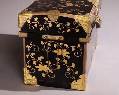 希少 輪島塗玉手箱 桐箱 Wajima Lacquer Treasure Box Japanese
