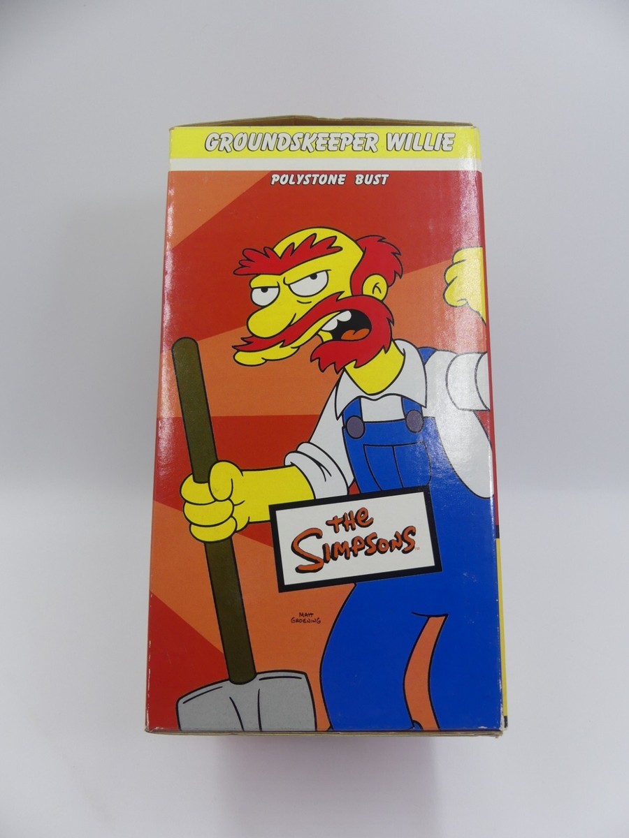 SIDESHOW THE SIMPSONS GROUNDSKEEPER WILLIE POLYSTONE BUST | eBay