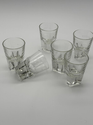 6x Jameson Whiskey Shot Kurze Stamper Glas Gläser Gastro Bar 2/4cl