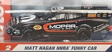 NOS Auto World Rel 21 Matt Hagan NHRA 4 Gear Funny Car Slot Car Runs on Tomy AFX